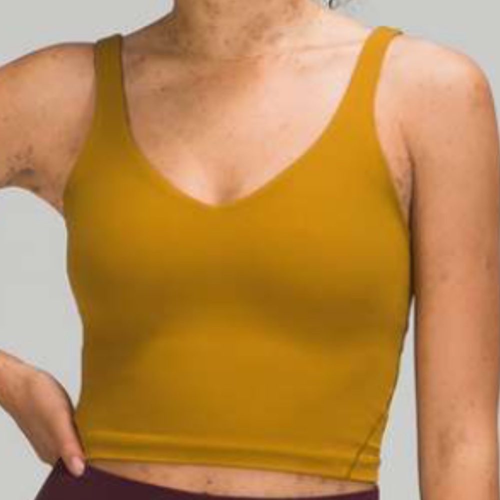 LULULEMON ALIGN TANK GOLE SPICE COLOR SIZE 6 NWT
